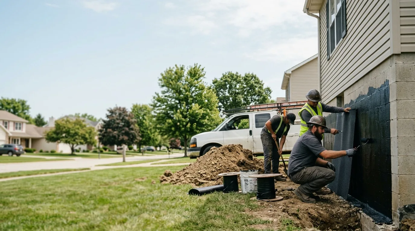 Basement Waterproofing in Buckeye Lake, OH near me
